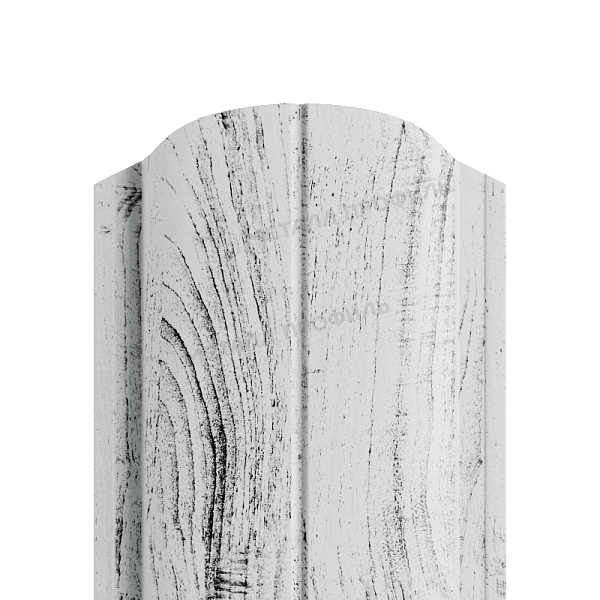 Штакетник металлический МЕТАЛЛ ПРОФИЛЬ ELLIPSE-O 19х126 (ECOSTEEL_MA-01-Беленый Дуб-0.5), цена 201.73 ₽: заказать в Минеральных Водах.